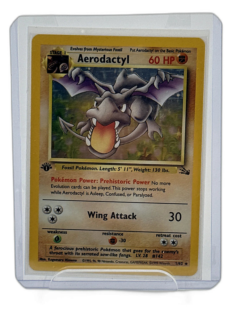 Aerodactyl (1) - Fossil #01/62 - Foil