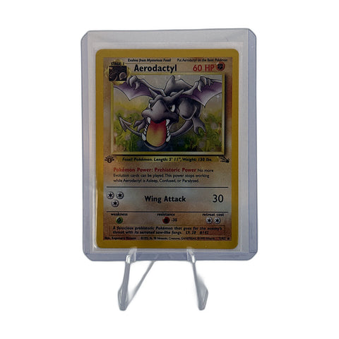 Aerodactyl (1) - Fossil #01/62 - 1st Edition - Foil