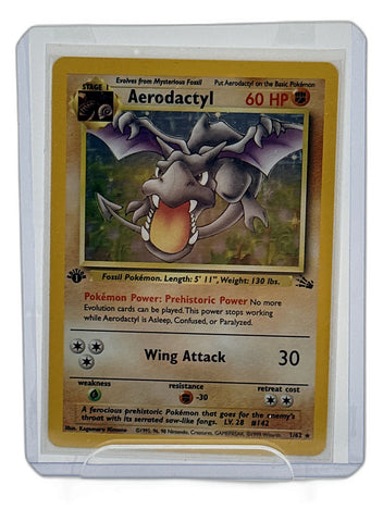 Aerodactyl (1) - Fossil #01/62 - Foil