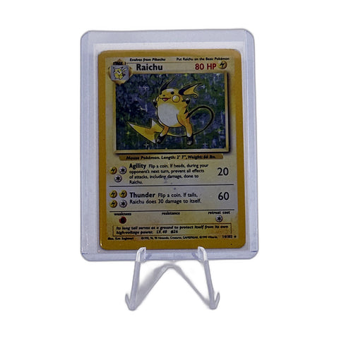 Raichu (14) - Fossil #14/62 - Foil