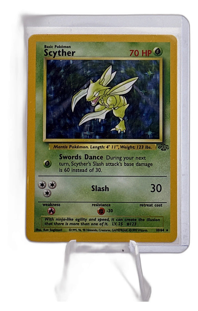 Scyther (10) - Jungle #10/64 - Foil