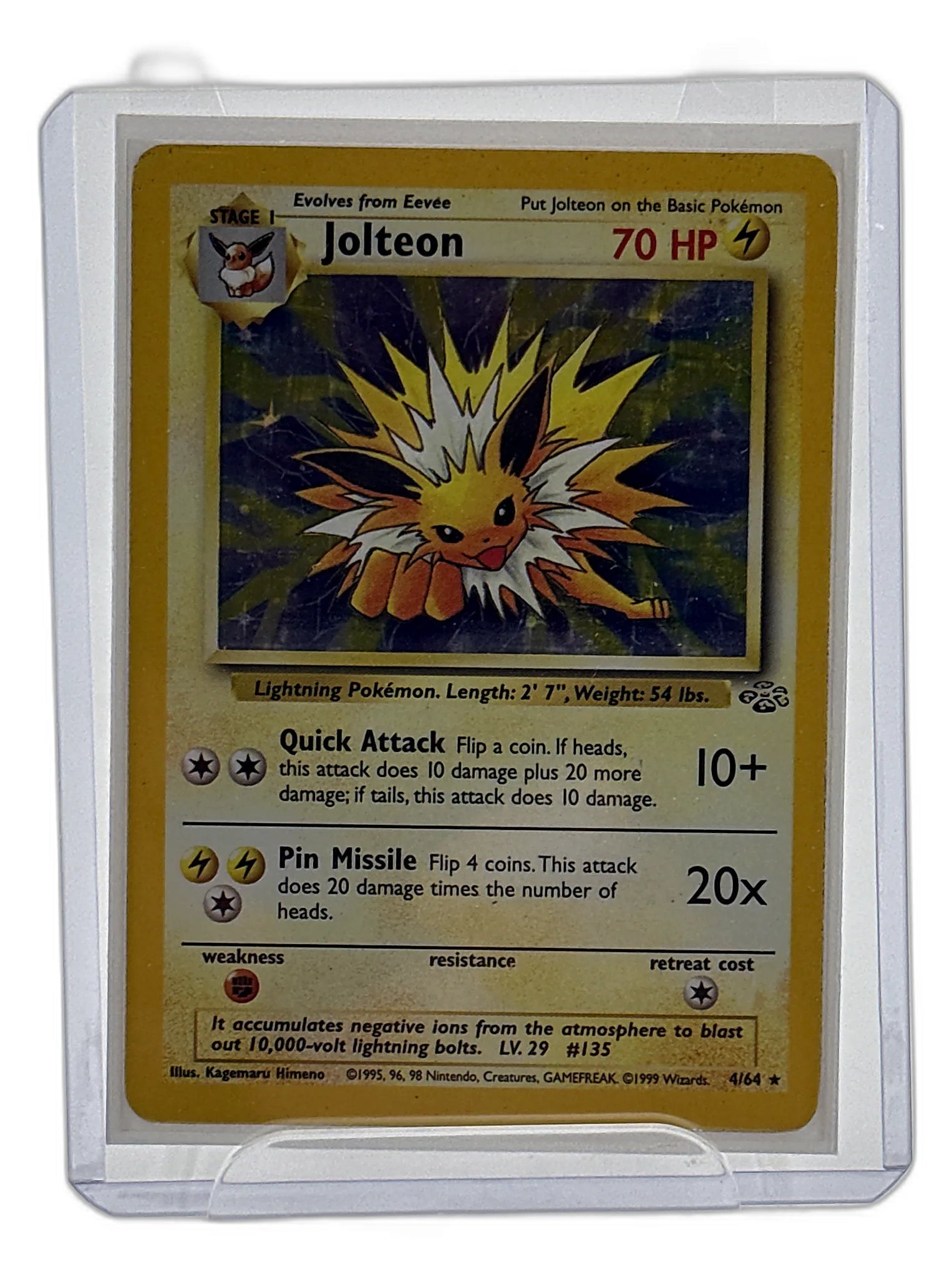 Jolteon (4) - Jungle #04/64 - Foil