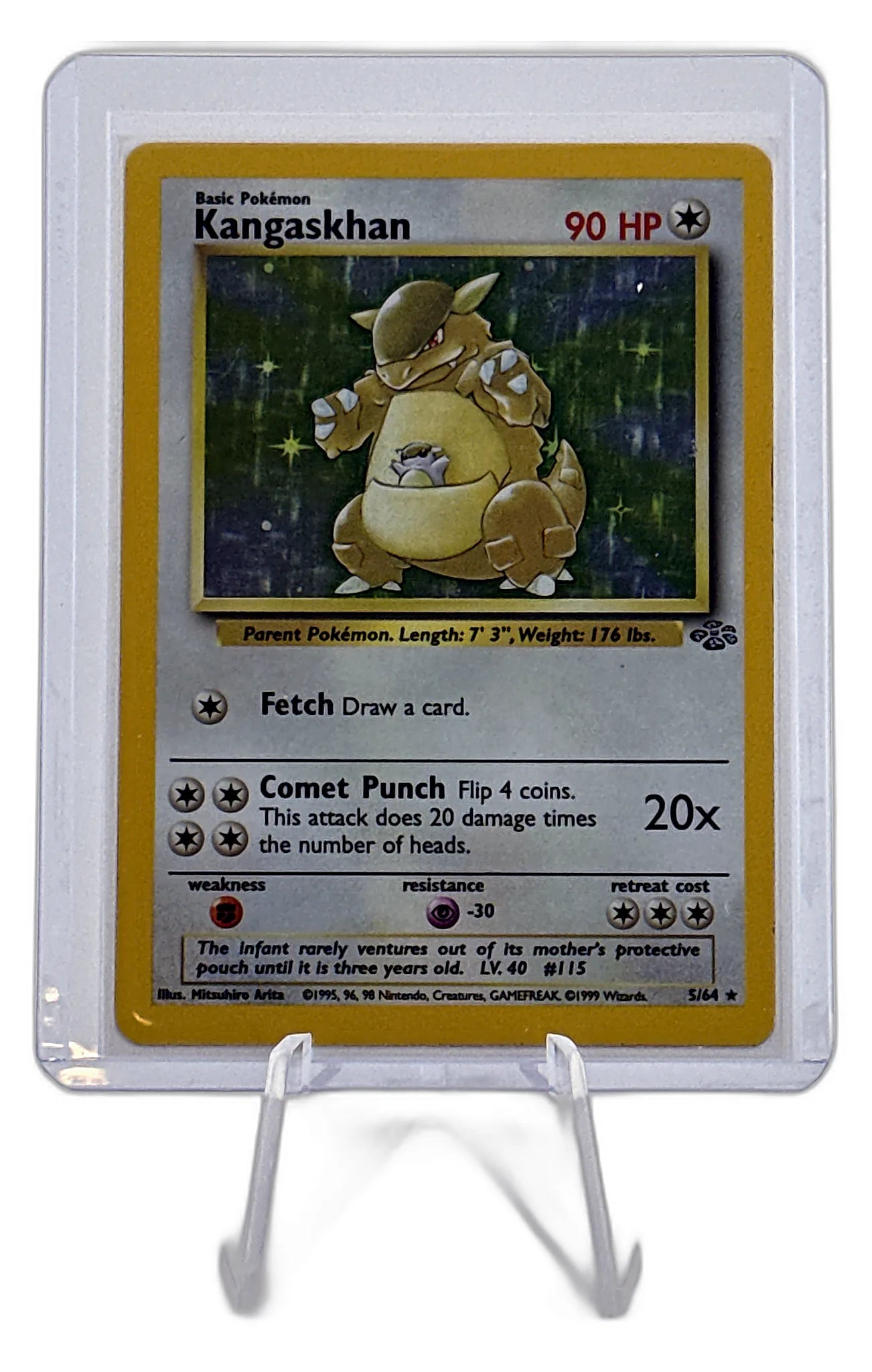 Kangaskhan (5) - Jungle #05/64 - Foil