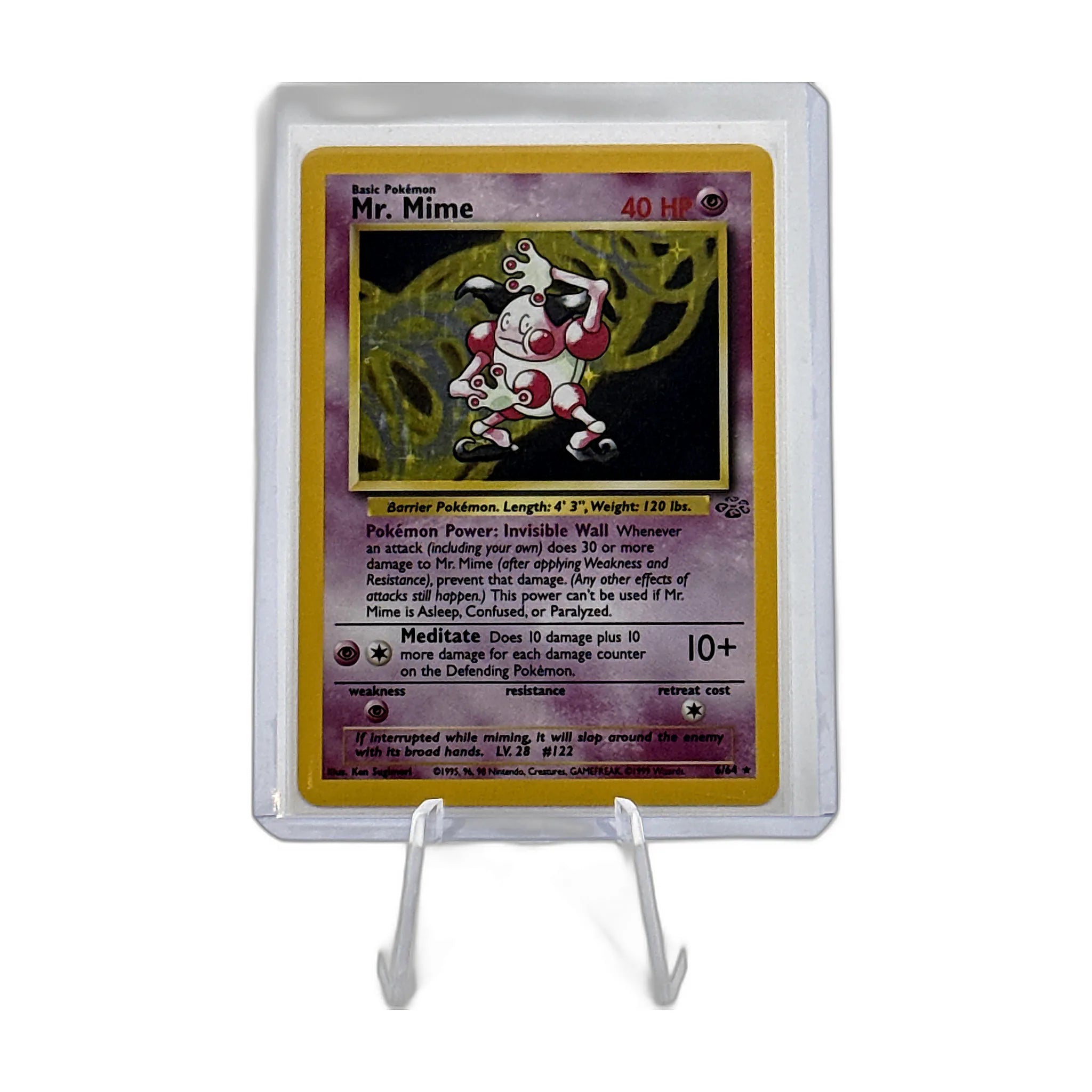 Mr. Mime (6) - Jungle #06/64 - Foil