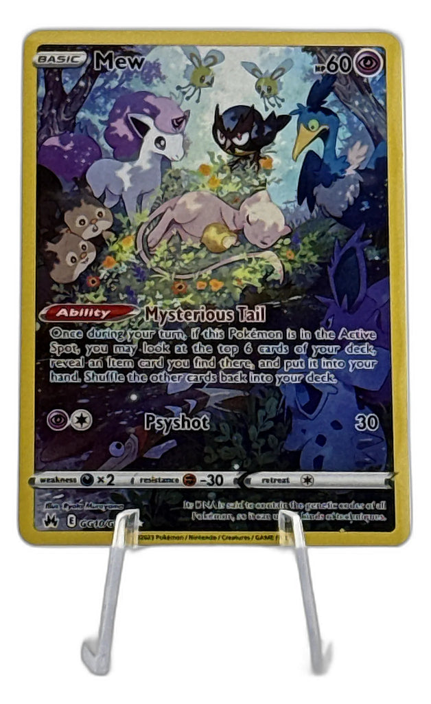 PKQ-478027-FL | Mew - SWSH: Crown Zenith: Galarian Gallery #GG10/GG70 - Foil | front