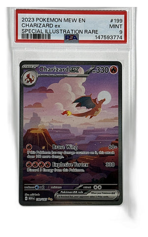 Charizard ex - 199/165 - SV: Scarlet & Violet 151 #199/165 - Foil - PSA 9