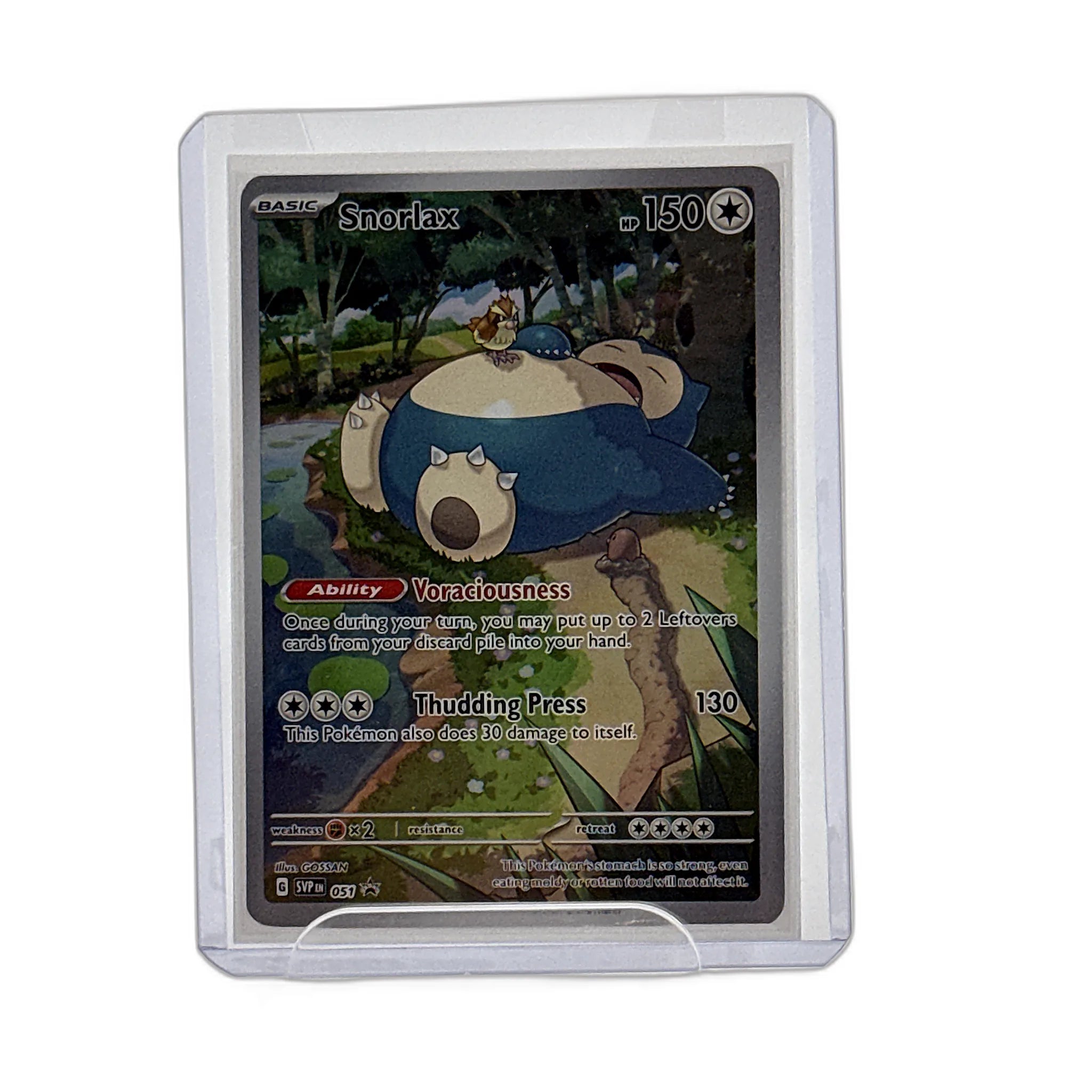 Snorlax - 051 - SV: Scarlet & Violet Promo Cards #051 - Foil
