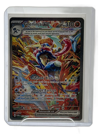 Greninja ex - 214/167 - SV06: Twilight Masquerade #214/167 - Foil