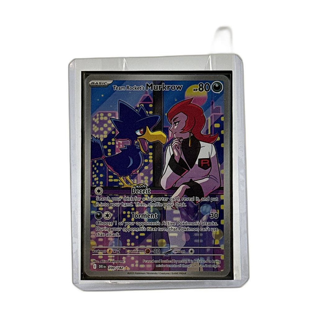Team Rocket's Murkrow - 200/182 - SV10: Destined Rivals #200/182 - Foil