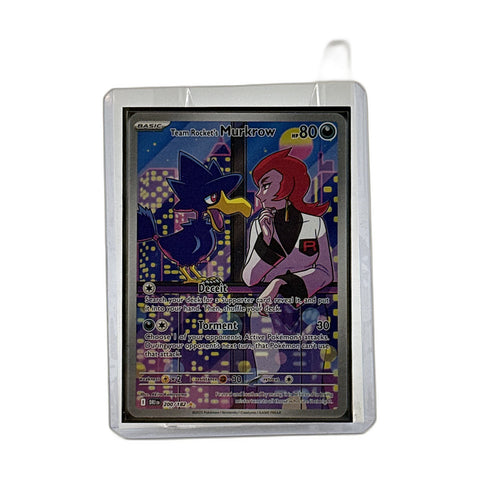 Team Rocket's Murkrow - 200/182 - SV10: Destined Rivals #200/182 - Foil