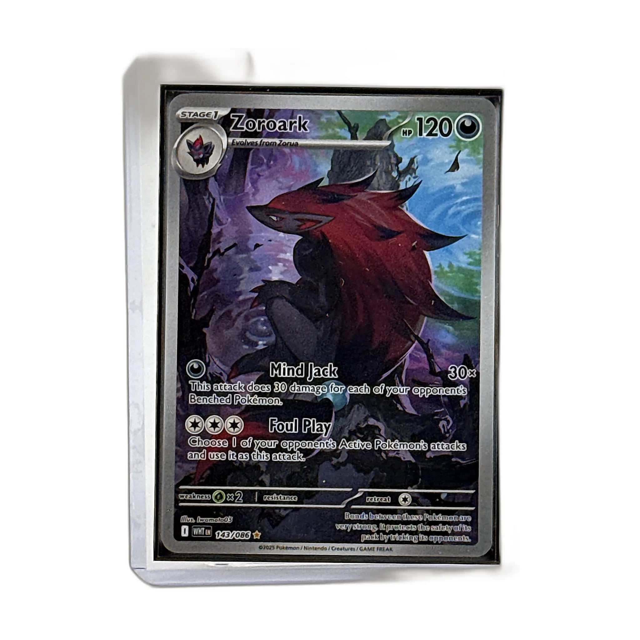 Zoroark - 143/086 - SV: White Flare #143/086 - Foil