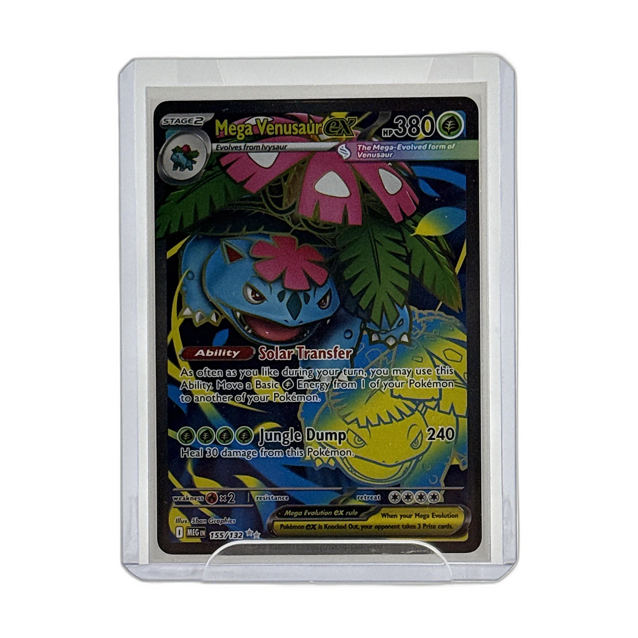 Mega Venusaur ex - 155/132 - ME01: Mega Evolution #155/132 - Foil