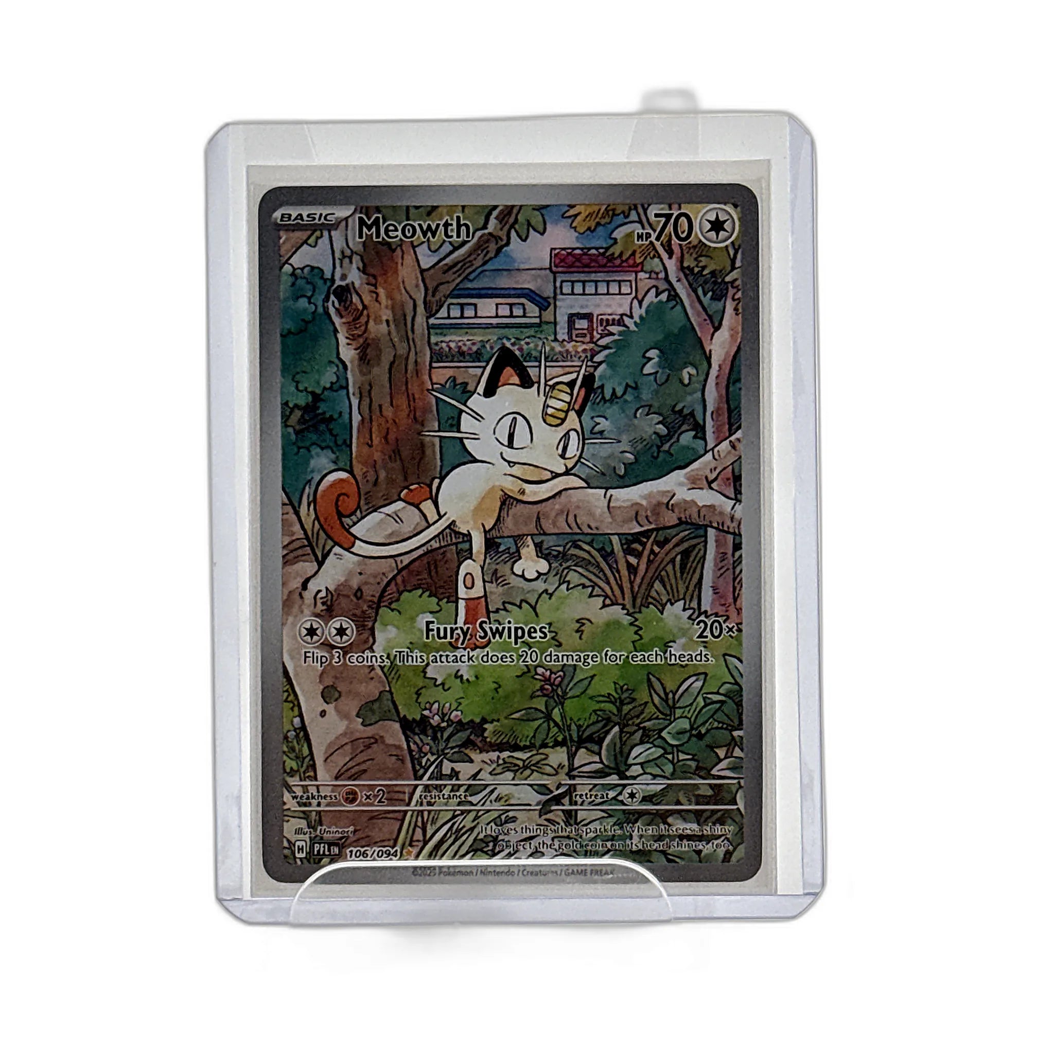 Meowth - ME02: Phantasmal Flames #106/094 - Foil