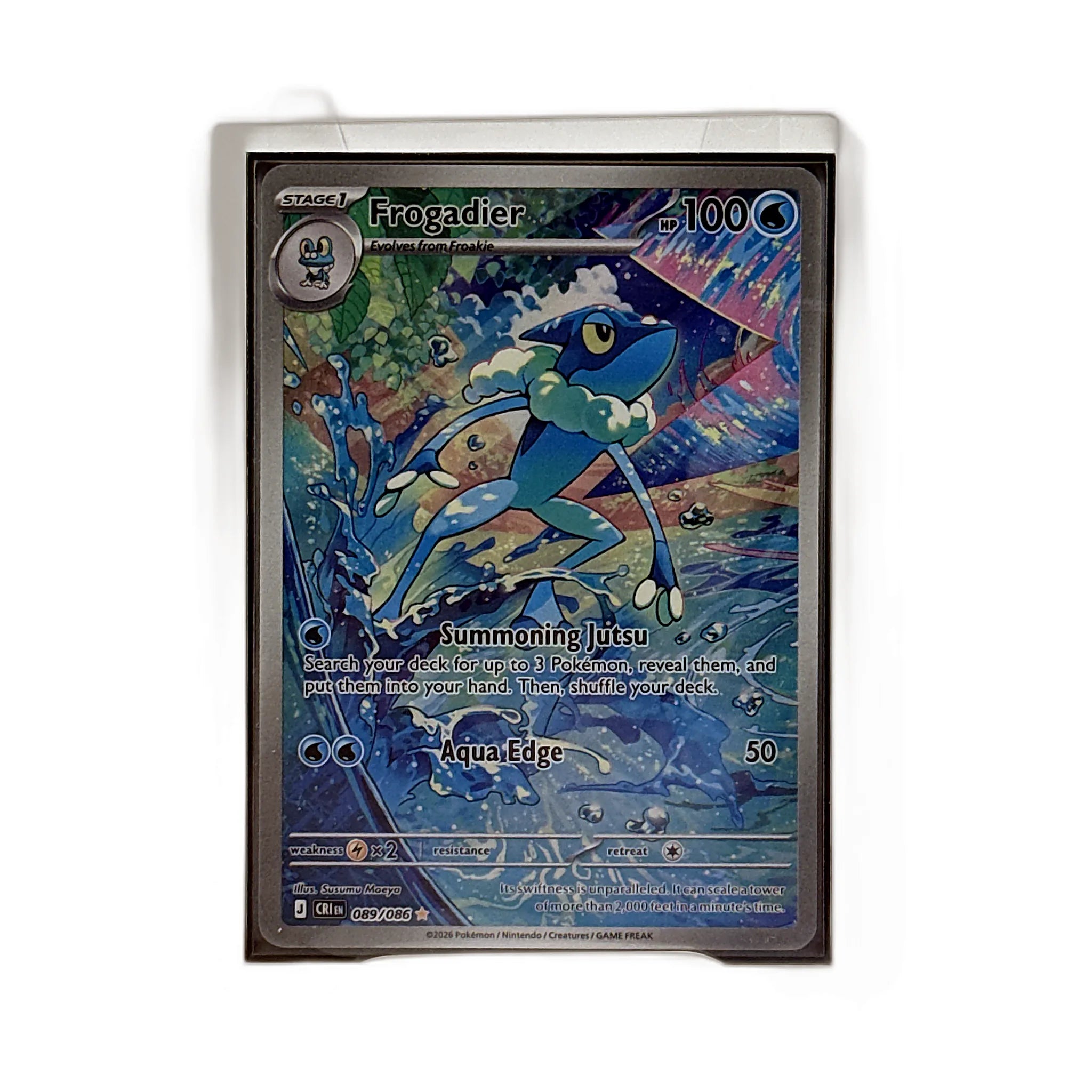 Frogadier - 089/086 - ME04: Chaos Rising #089/086 - Foil