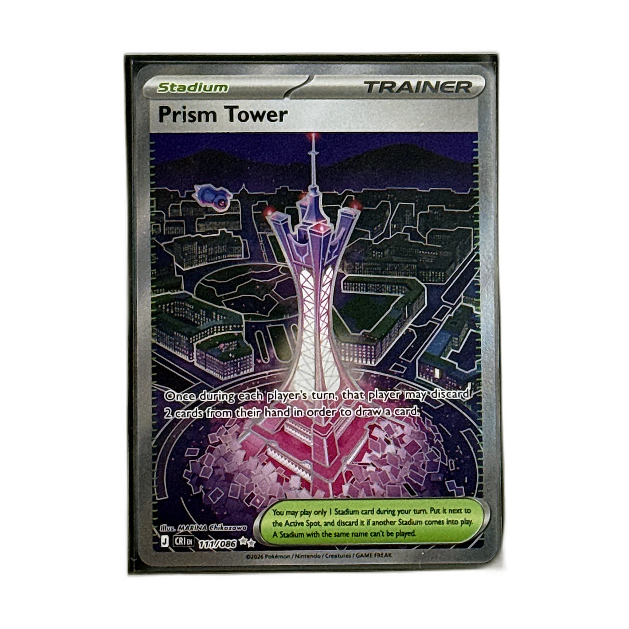 Prism Tower - 111/086 - ME04: Chaos Rising #111/086 - Foil