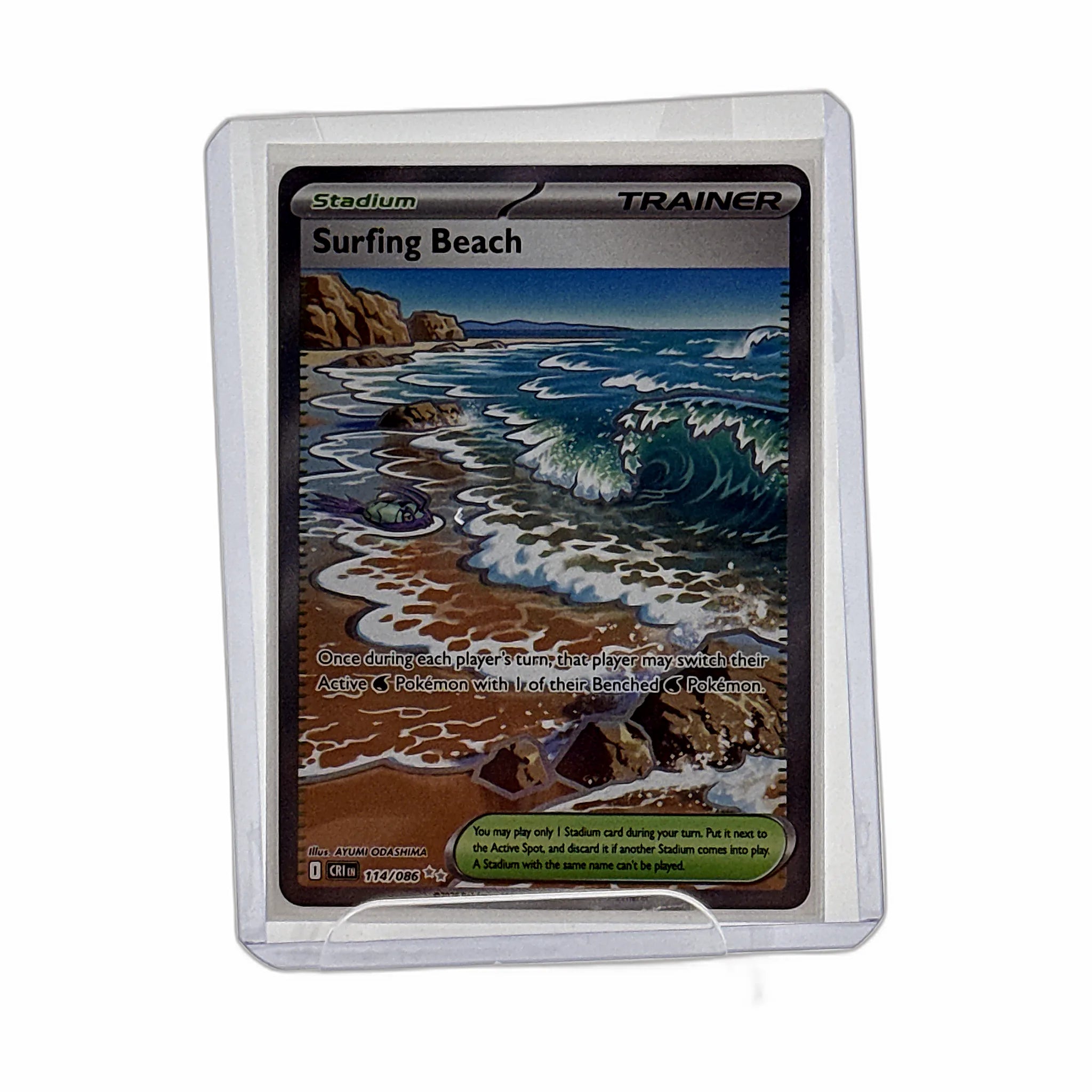 Surfing Beach - ME04: Chaos Rising #114/086 - Foil
