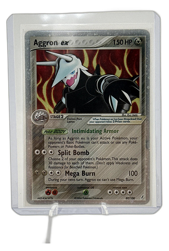 Aggron ex - EX Crystal Guardians #89/100 - Foil