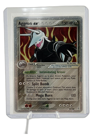 Aggron ex - EX Crystal Guardians #89/100 - Foil