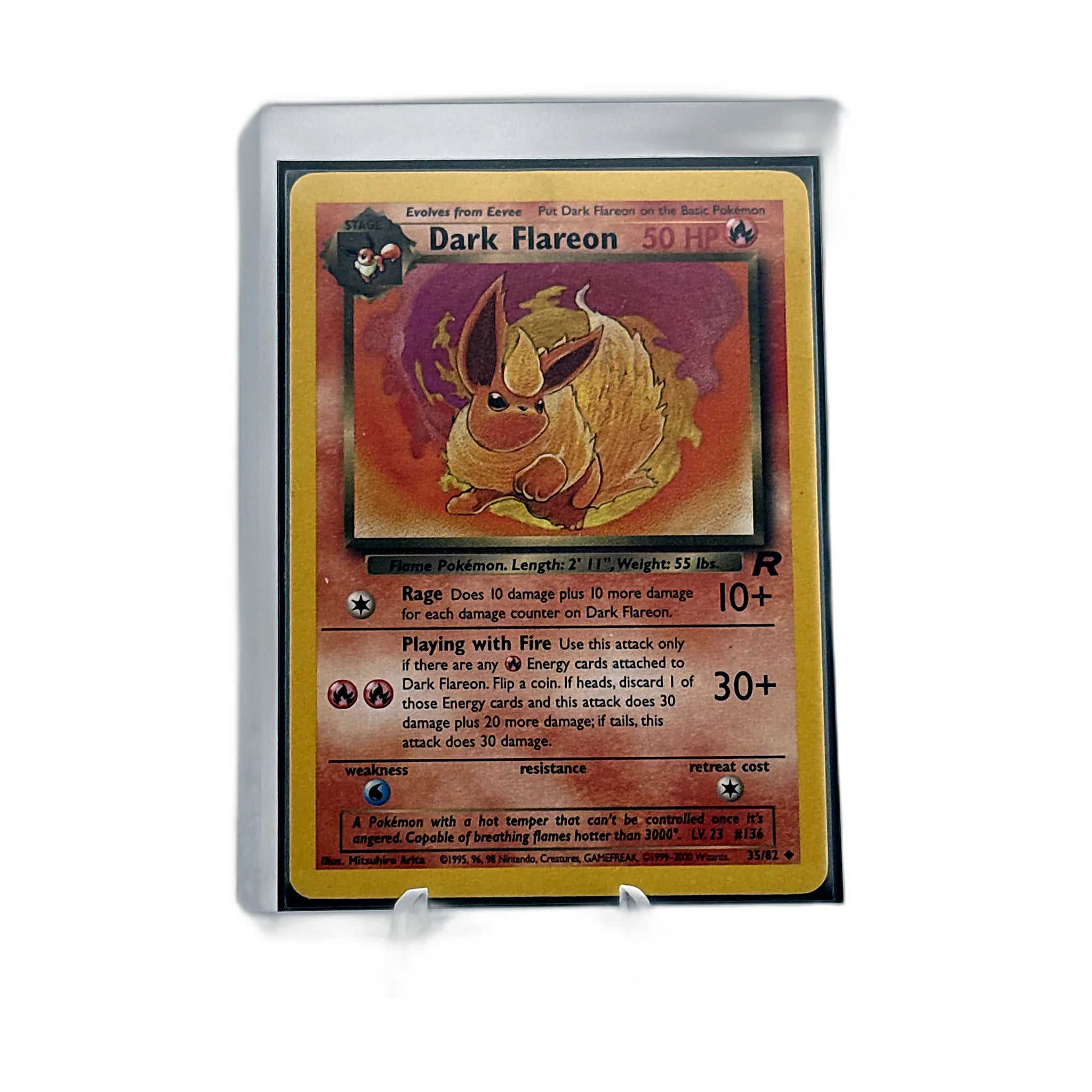 Dark Flareon - Team Rocket #35/82 - Non-Foil