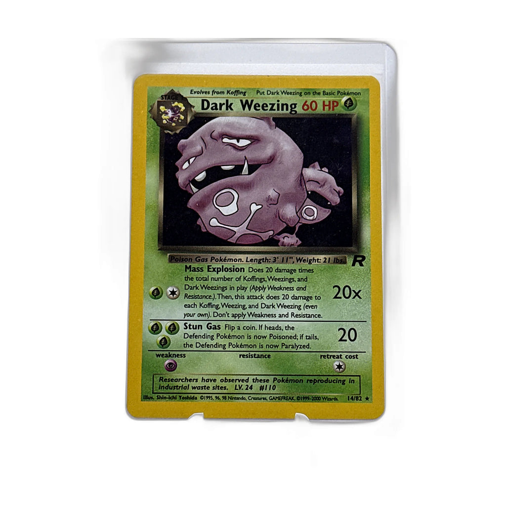 Dark Weezing (14) - Team Rocket #14/82 - Foil