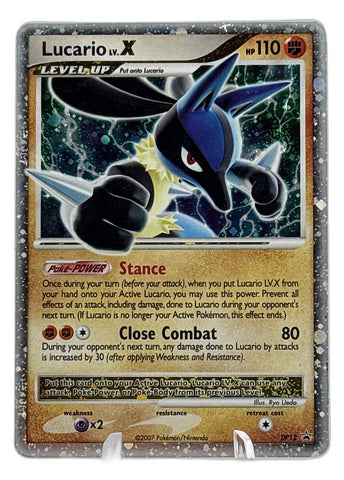Lucario LV.X - DP12 - Diamond and Pearl Promos #DP12 - Foil
