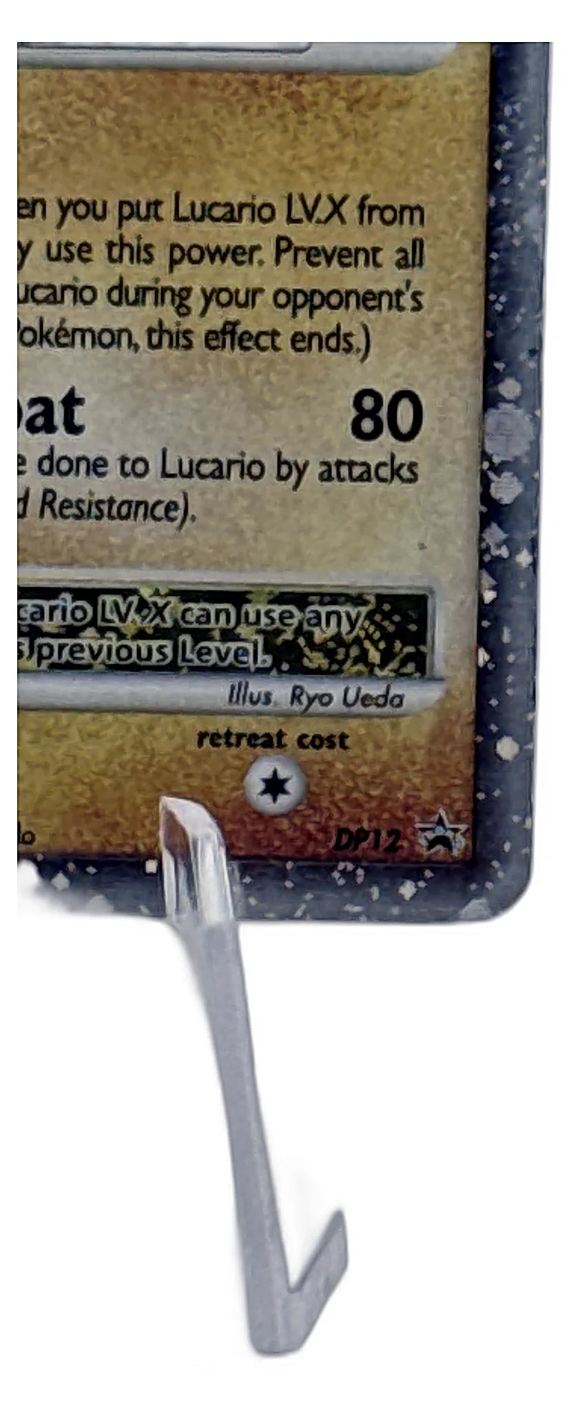 PKQ-86890-FL | Lucario LV.X - DP12 - Diamond and Pearl Promos #DP12 - Foil | detail 6 (request 9)