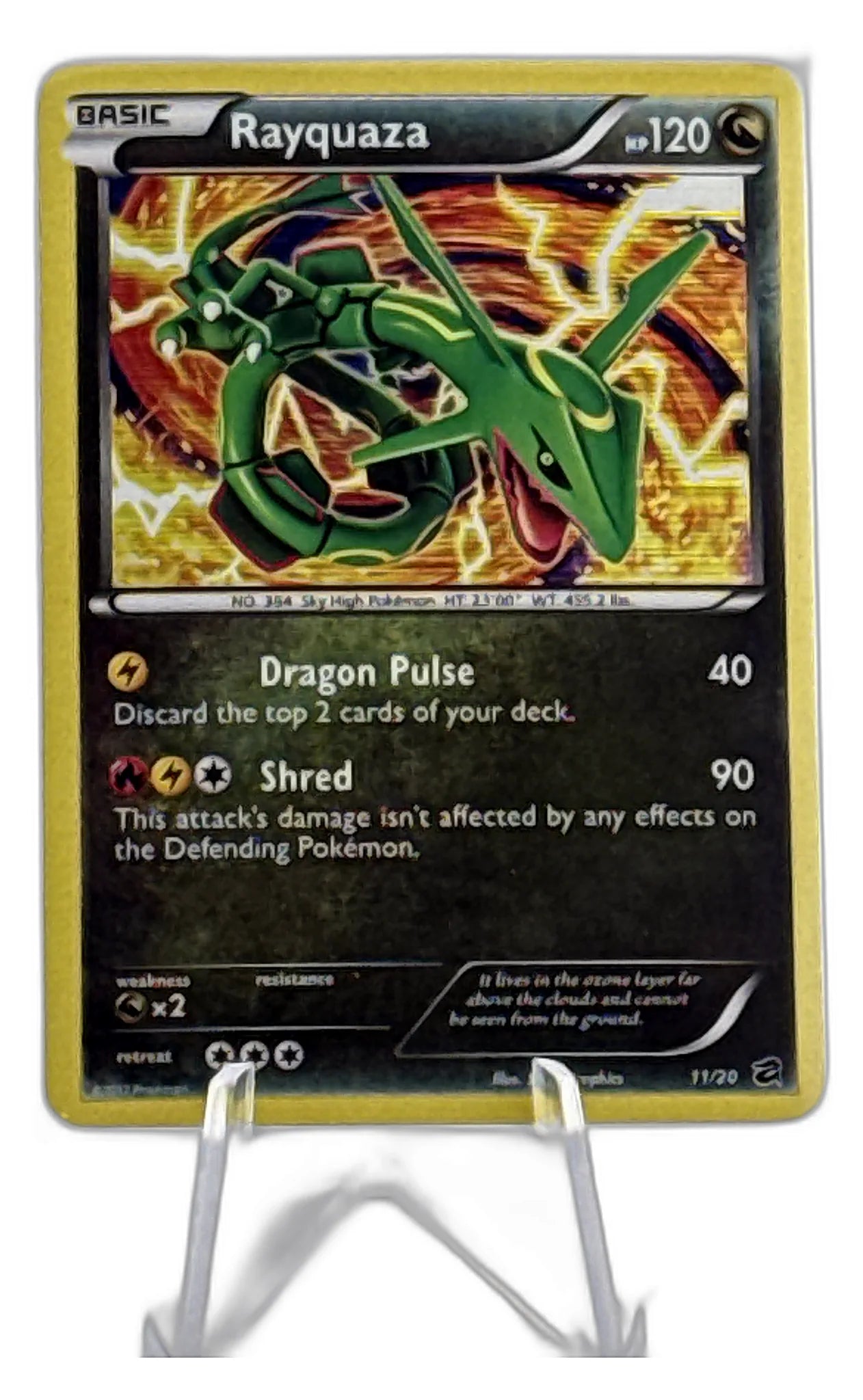 PKQ-88631-FL | Rayquaza - Dragon Vault #11/20 - Foil | front
