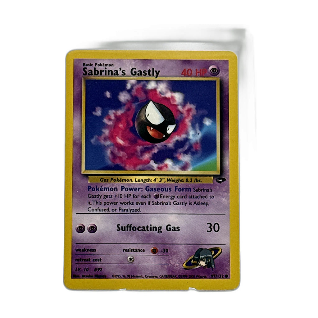 Sabrina's Gastly (97) - Gym Challenge #097/132 - Non-Foil