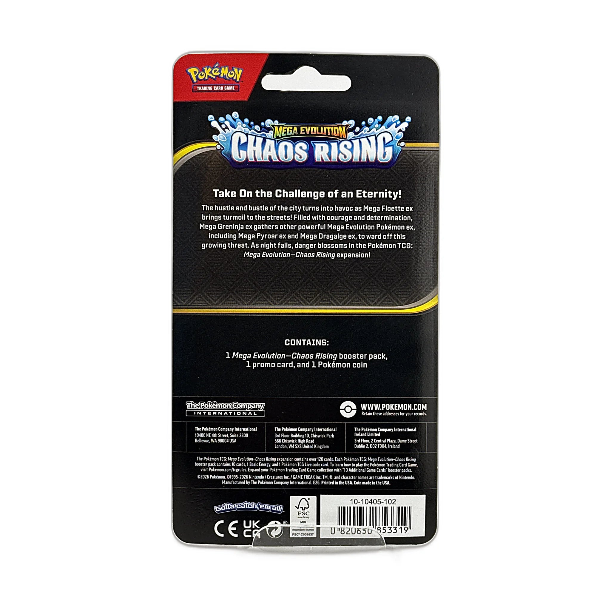Chaos Rising Single Pack Blister [Toxel]