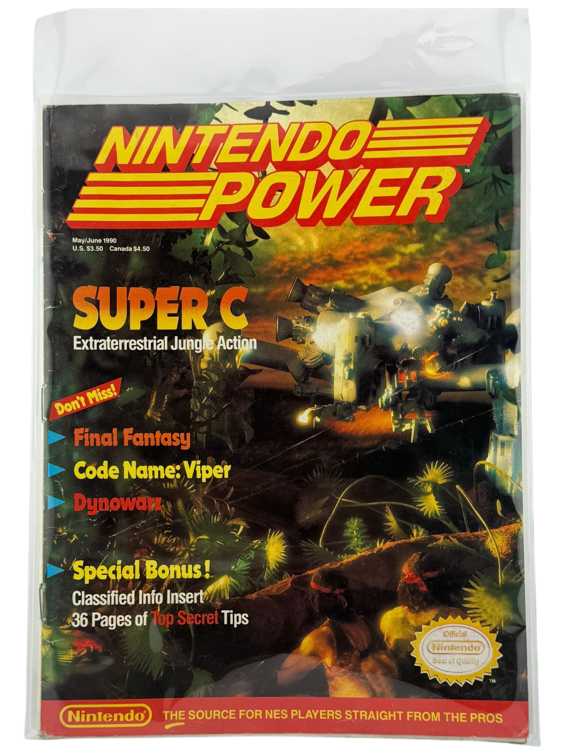 Nintendo Power – Super C [Volume 12, No Poster]