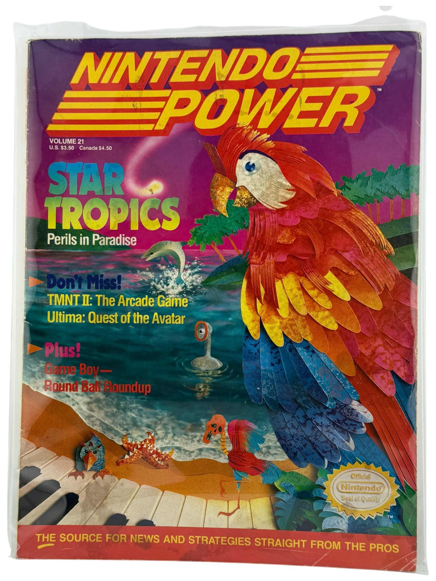 Nintendo Power – StarTropics [Volume 21, No Poster]