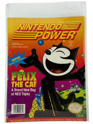 Nintendo Power – Felix the Cat [Volume 40, No Poster]