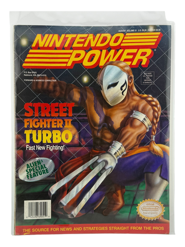 Nintendo Power – Street Fighter II: Turbo [Volume 51 with Poster]