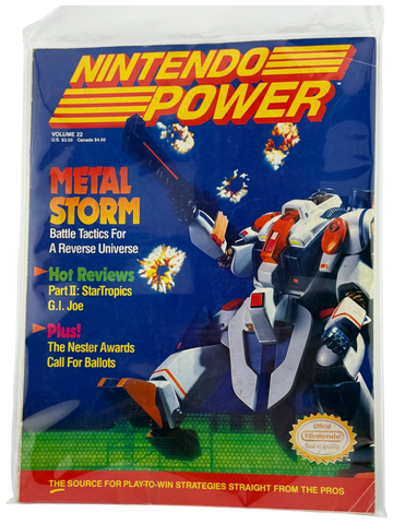 Nintendo Power – Metal Storm [Volume 22, No Poster]