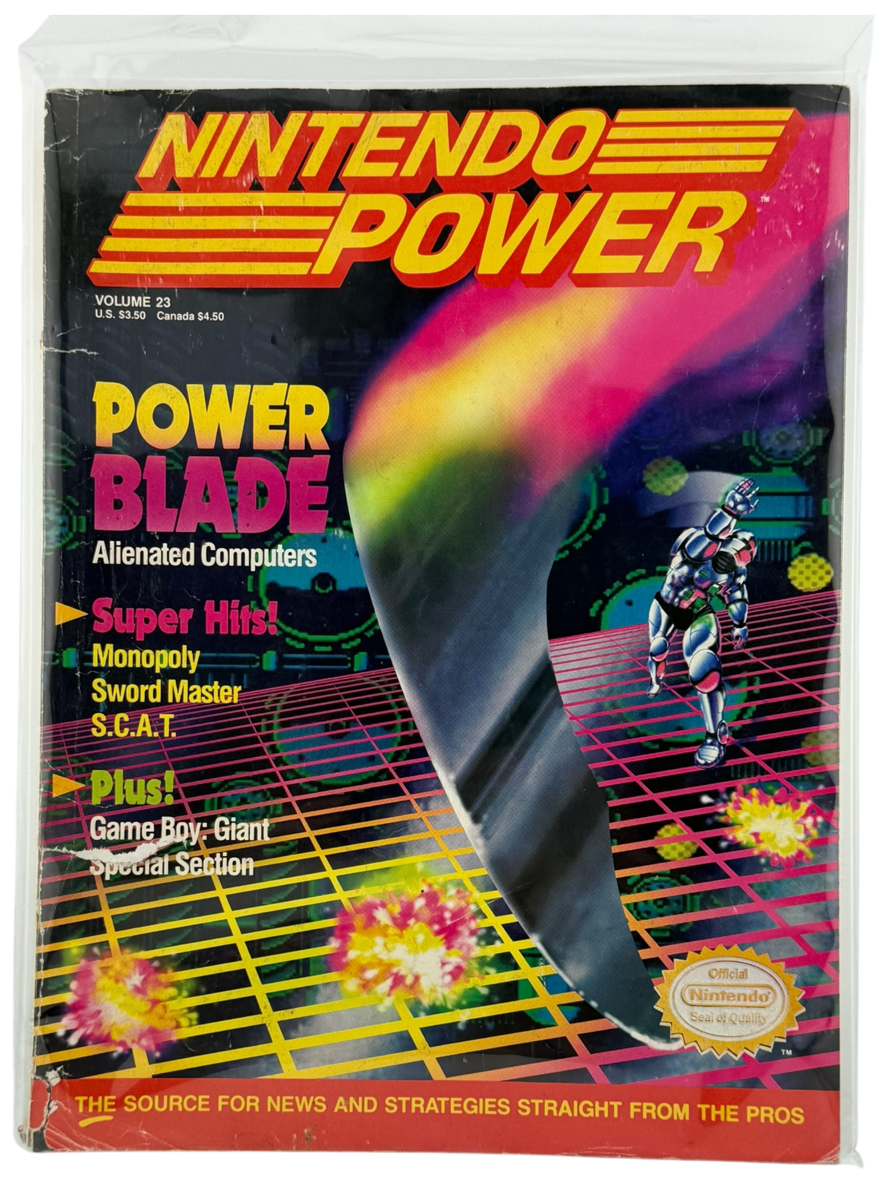 Nintendo Power – Power Blade [Volume 23, No Poster]