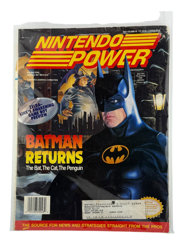 Nintendo Power – Batman Returns [Volume 48 with Poster]