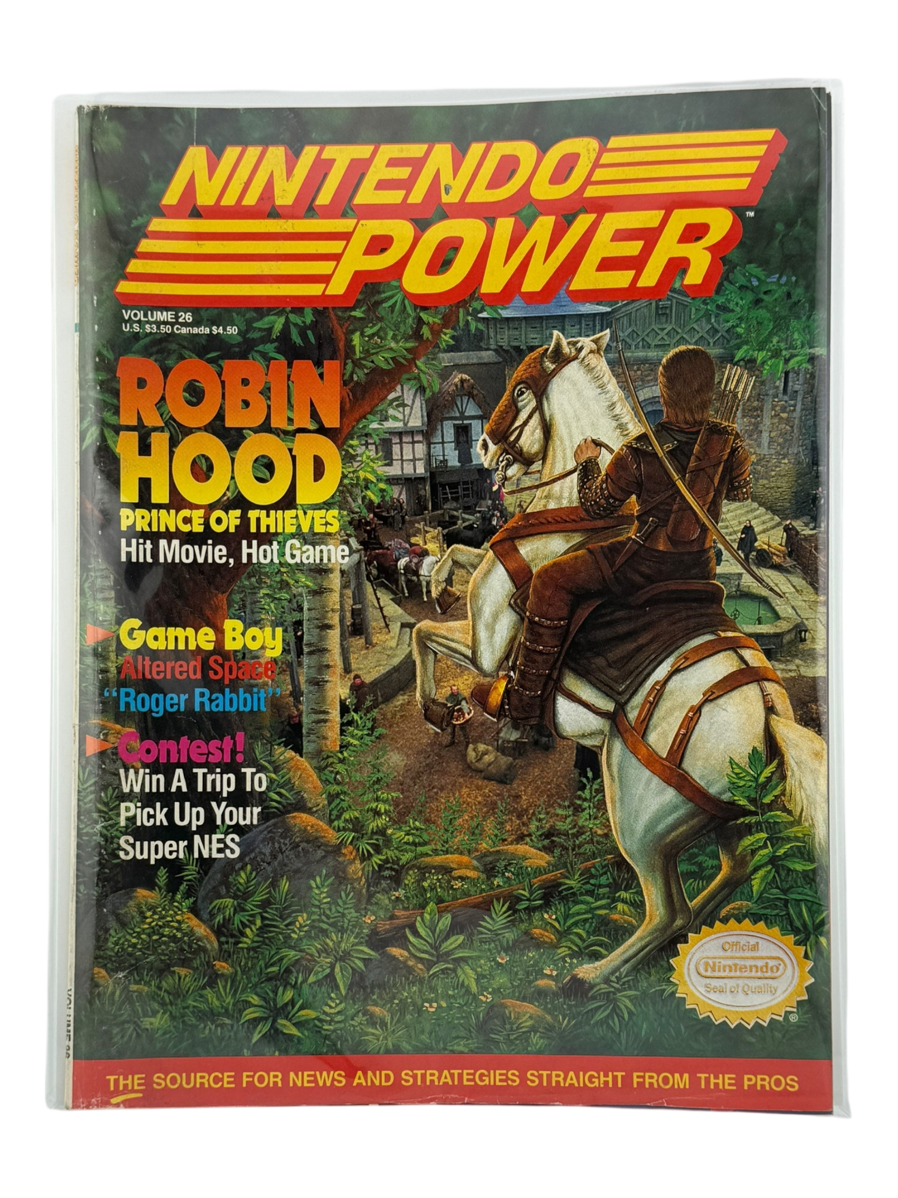 Nintendo Power – Robin Hood: Prince of Thieves [Volume 26 with Poster]