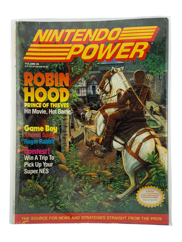 Nintendo Power – Robin Hood: Prince of Thieves [Volume 26 with Poster]