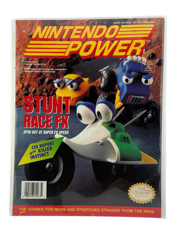 Nintendo Power – Stunt Race FX [Volume 63 with Poster]
