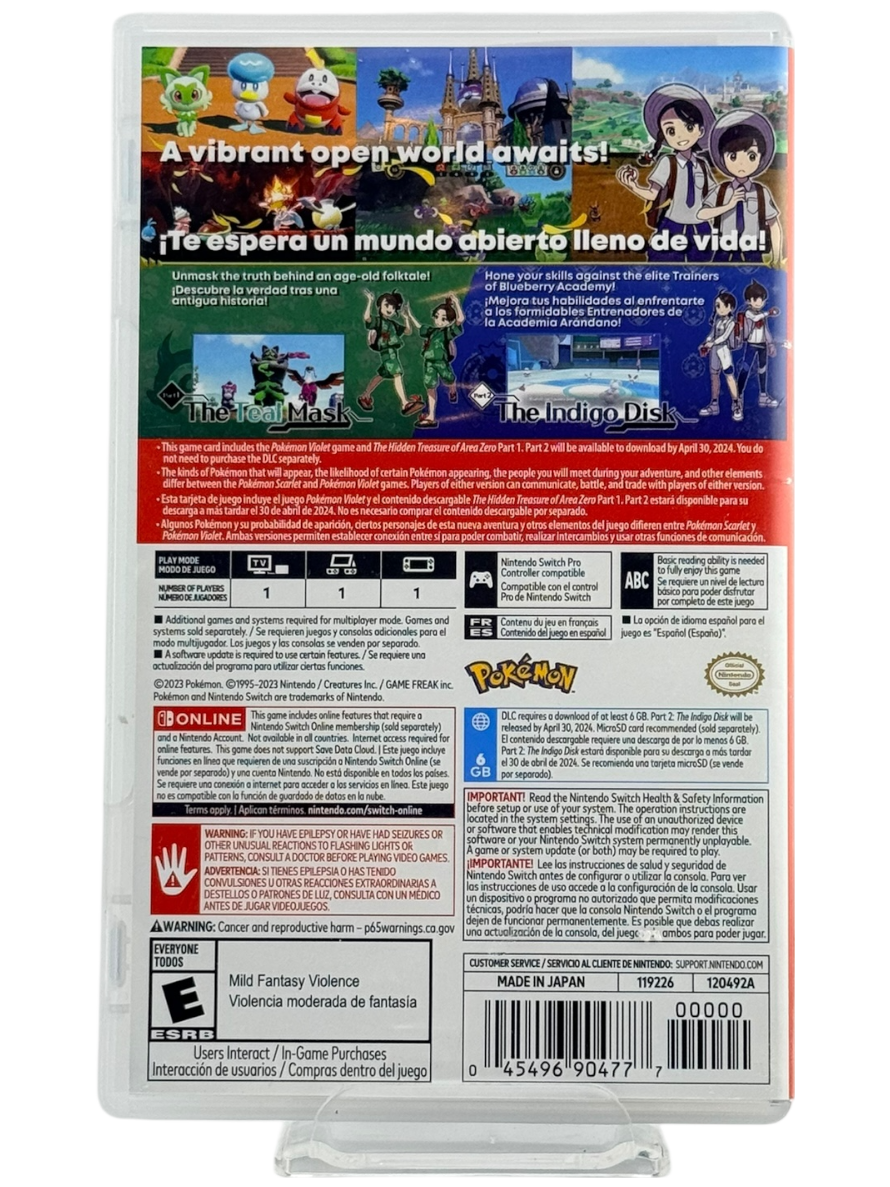 Pokemon Violet + The Hidden Treasure of Area Zero