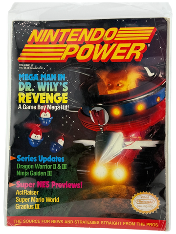 Nintendo Power – Mega Man in Dr. Wily's Revenge [Volume 27, No Poster]