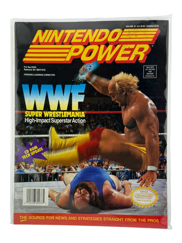 Nintendo Power – WWF Super WrestleMania [Volume 35 with Poster]