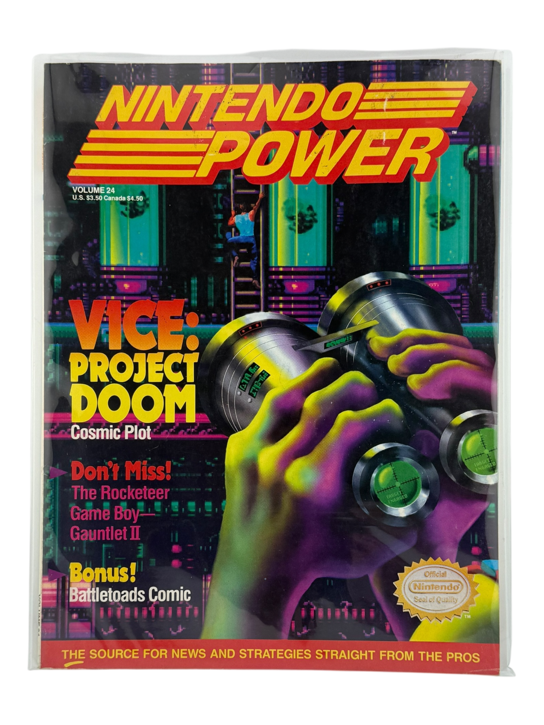 Nintendo Power – Vice: Project Doom [Volume 24 with Poster]