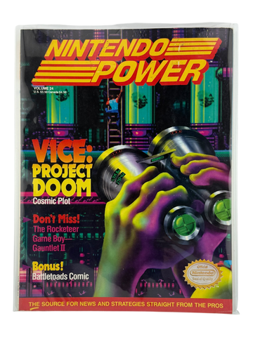Nintendo Power – Vice: Project Doom [Volume 24 with Poster]