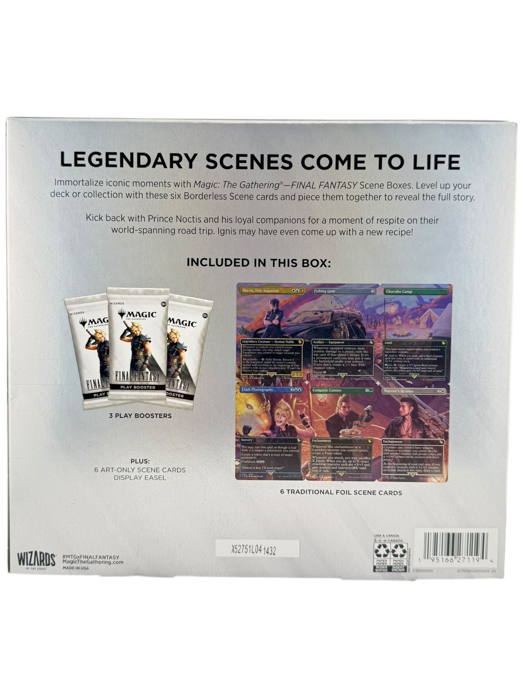 FINAL FANTASY - Scene Box (Camp Comrades)