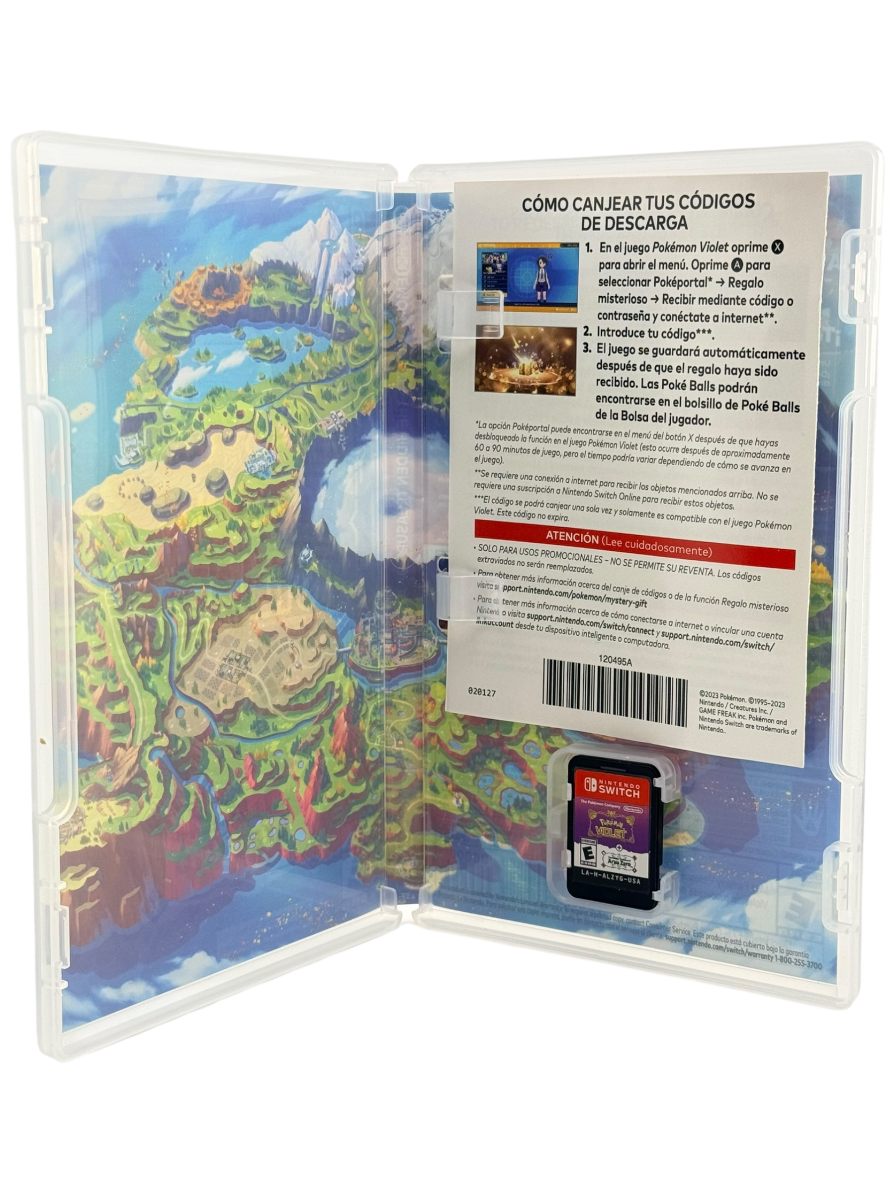 Pokemon Violet + The Hidden Treasure of Area Zero