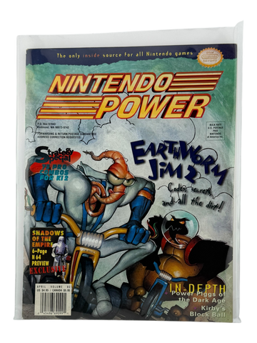 Nintendo Power – Earthworm Jim 2 [Volume 83 with Poster]