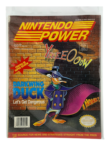 Nintendo Power – Darkwing Duck [Volume 36 with Poster]