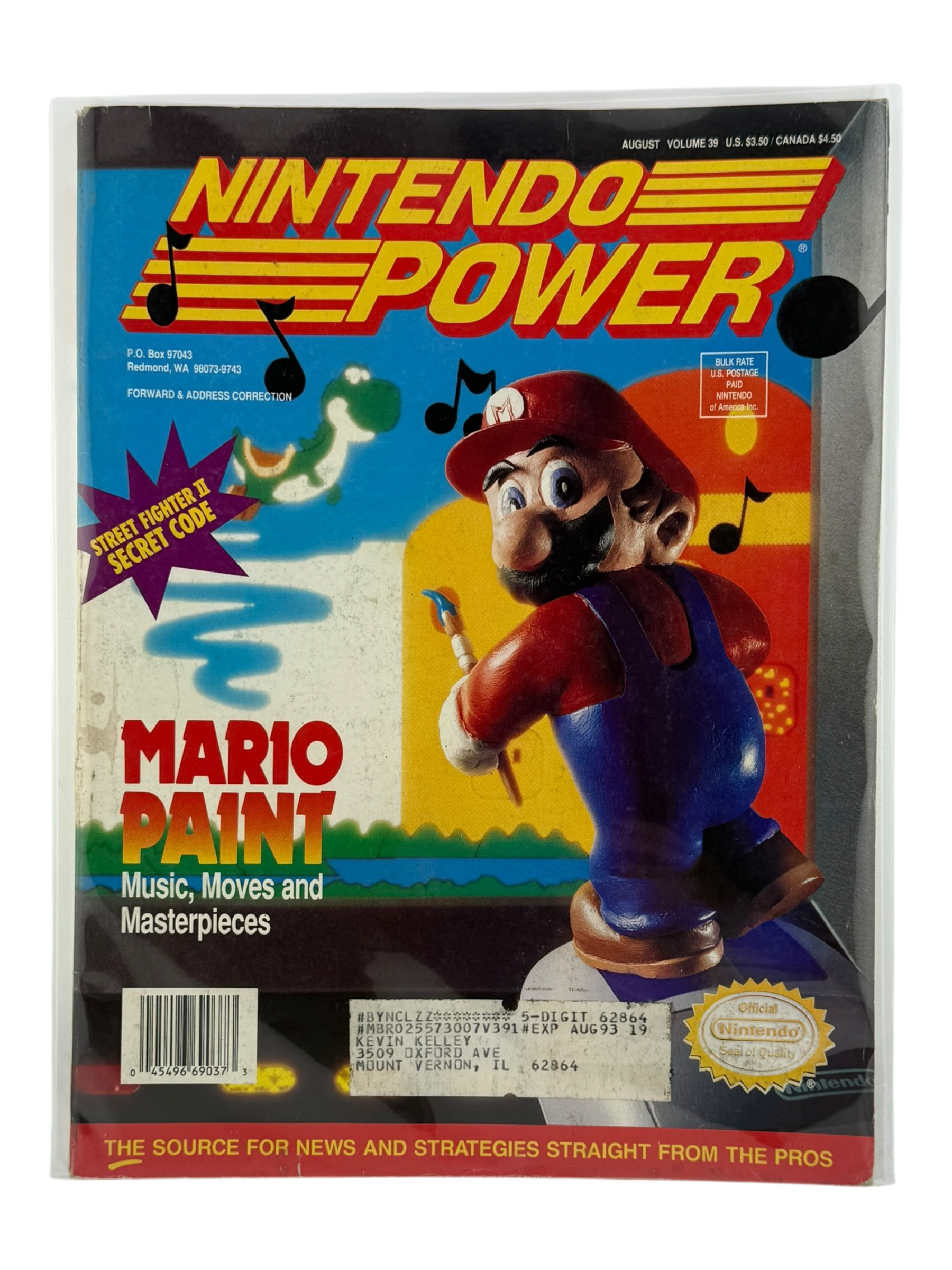 Nintendo Power – Mario Paint [Volume 39 with Poster]