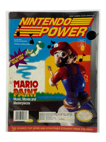 Nintendo Power – Mario Paint [Volume 39 with Poster]